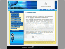 Tablet Screenshot of contabilidadespalavecino.cl